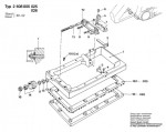 Bosch 2 608 005 025 ---- Sanding Frame Spare Parts